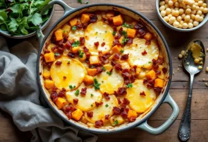 Courgiflette à la butternut : un gratin façon tartiflette, ultra simple et fondant