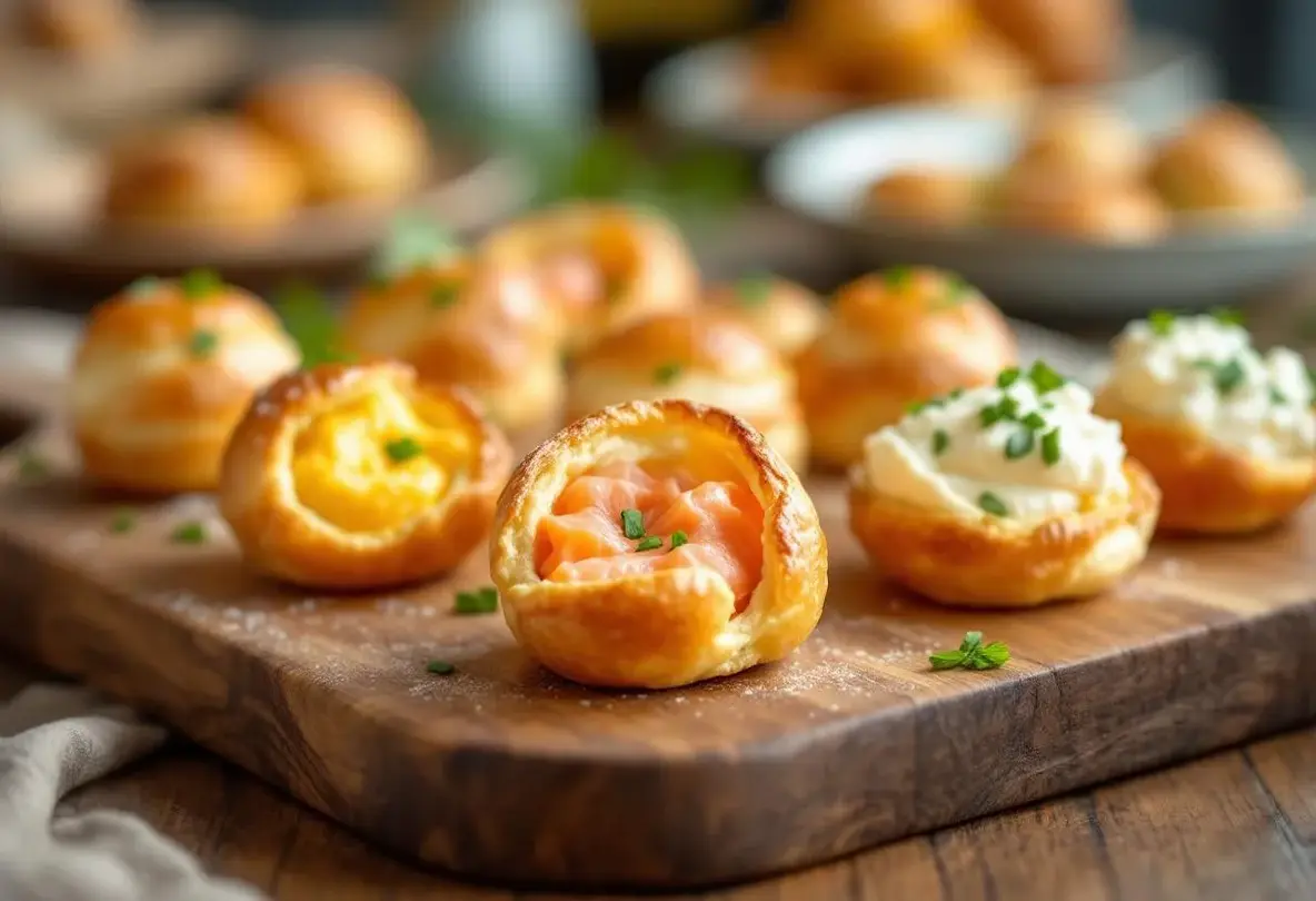 Petits choux apéritifs maison : la pâte à choux salée qui réussit et gonfle à tous les coups